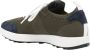 Kiton Groene leren sneakers met stoffen voering Green Heren - Thumbnail 3