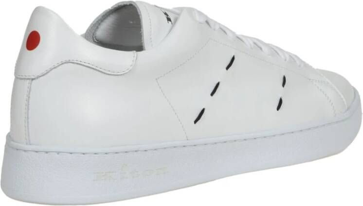 Kiton Heren Casual Sneakers Schoenen White Heren