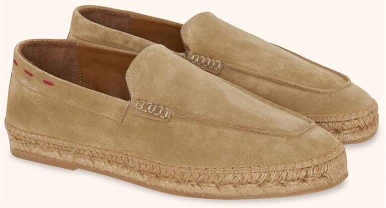 Kiton Loafers Beige Heren