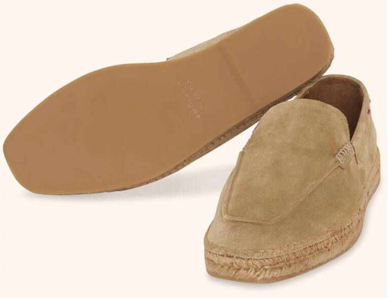 Kiton Loafers Beige Heren