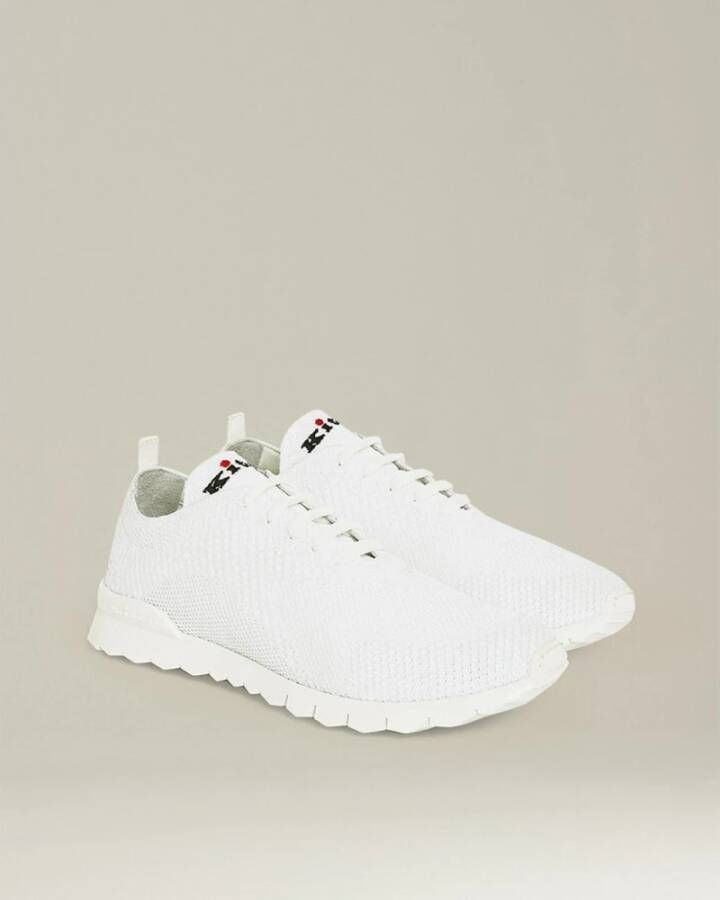 Kiton Mesh Fit Sneakers White Dames