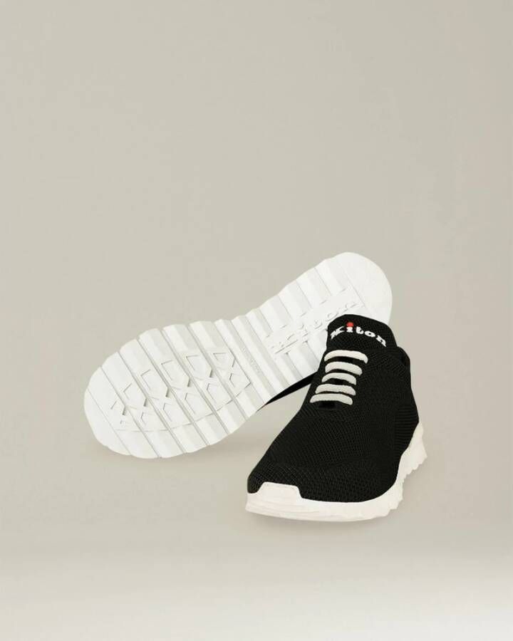 Kiton Moderne Mesh Fit Sneakers Black Dames