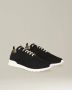 Kiton Moderne Mesh Fit Sneakers Black Dames - Thumbnail 5