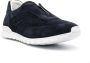 Kiton Navy Blauwe Slip-On Sneakers Blue Heren - Thumbnail 3