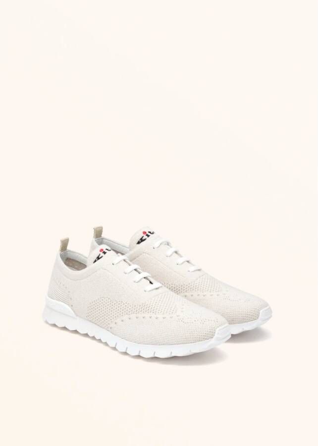 Kiton Cashmere Trainers Beige Heren