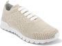 Kiton Luxe Cashmere Gebreide Sneakers Beige Dames - Thumbnail 3