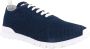 Kiton Blauwe Gebreide Sneakers voor Heren Blauw Heren - Thumbnail 2