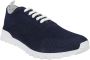 Kiton Sneakers Blue Heren - Thumbnail 2