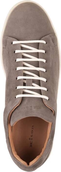 Kiton Sneakers Gray Heren