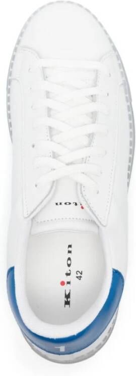 Kiton Stijlvolle Sneakers voor Dagelijks Gebruik White Heren