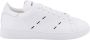 Kiton Stijlvolle Leren Sneakers White Heren - Thumbnail 2