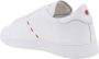 Kiton Stijlvolle Leren Sneakers White Heren - Thumbnail 4