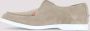 Kiton Stijlvolle Nude Leren Veterschoenen Beige Heren - Thumbnail 4