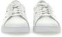 Kiton Witte Leren Sneakers met Rode Stiksels White Heren - Thumbnail 3