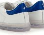 Kiton Witte Leren Sneakers met Turquoise Hiel White Heren - Thumbnail 9