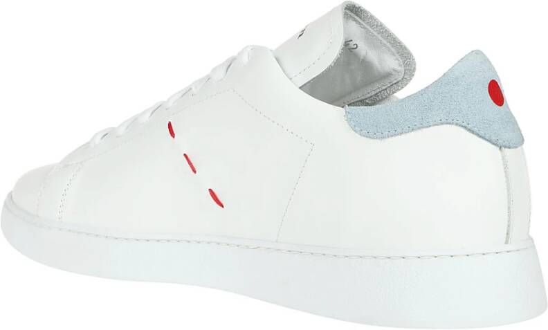 Kiton Witte IJs A068 Sneakers White Heren