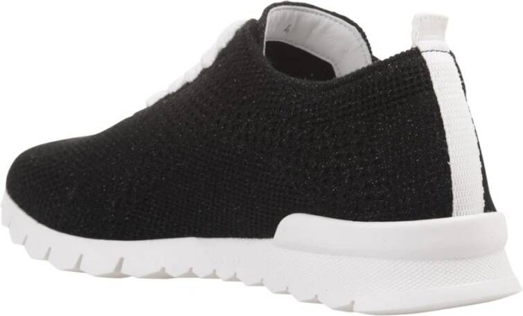 Kiton Zwarte Cashmere Hardloopschoenen Vrouwen Black Dames