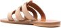 K.jacques Beige Caged Sandalen Ronde Neus Beige Dames - Thumbnail 2