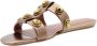 Kurt Geiger Octavia Dress slipper van leer met metallic finish - Thumbnail 5