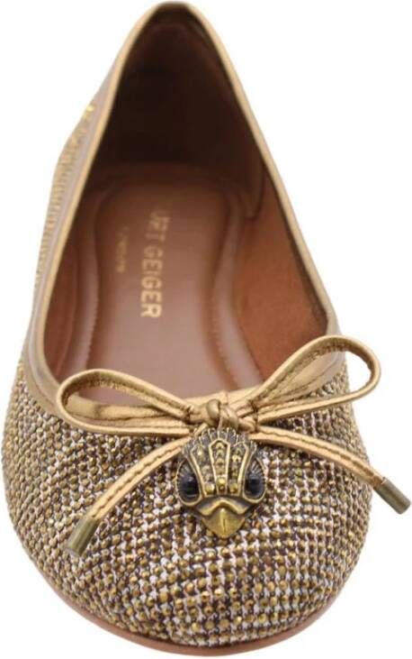 Kurt Geiger Ballerina Brown Dames