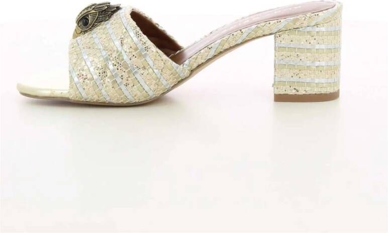 Kurt Geiger Beige Kensington Block MLE Damesschoenen Beige Dames