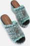 Kurt Geiger Blauwe Kristal Wig Sandalen Blue Dames - Thumbnail 3