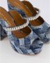 Kurt Geiger Dames Duke Platform Blue Dames - Thumbnail 5