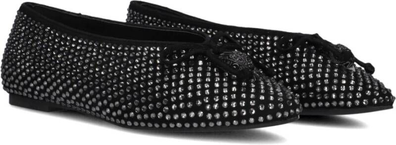 Kurt Geiger Elegante Zwarte Ballerina's Black Dames