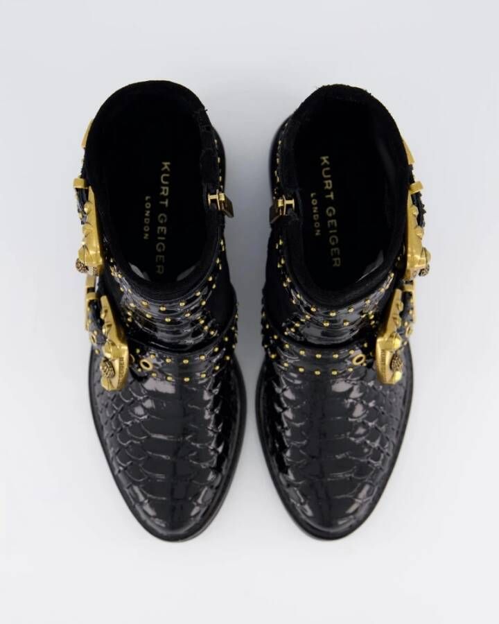 Kurt Geiger Enkellaars voor dames Black Dames