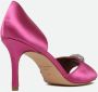 Kurt Geiger Fuchsia Leren Sandaal met Juweel Detail Pink Dames - Thumbnail 3