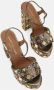 Kurt Geiger Gouden edelsteenplateausandalen Yellow Dames - Thumbnail 3