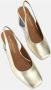 Kurt Geiger Gouden Perspex Slingback Hakken met Glitter Yellow Dames - Thumbnail 5