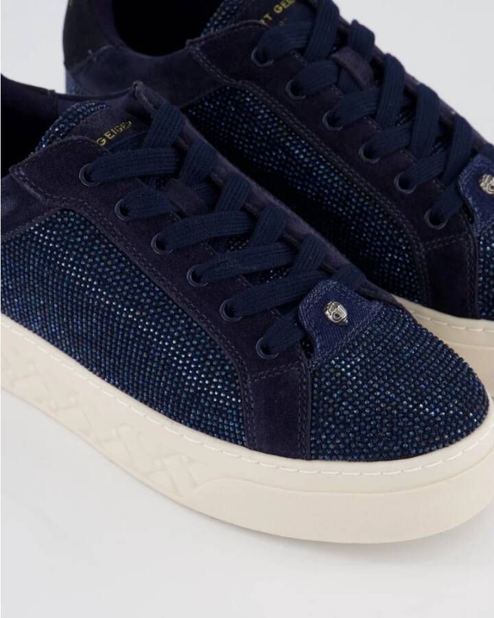 Kurt Geiger Kensington Cupsole Dames Sneakers Blue Dames