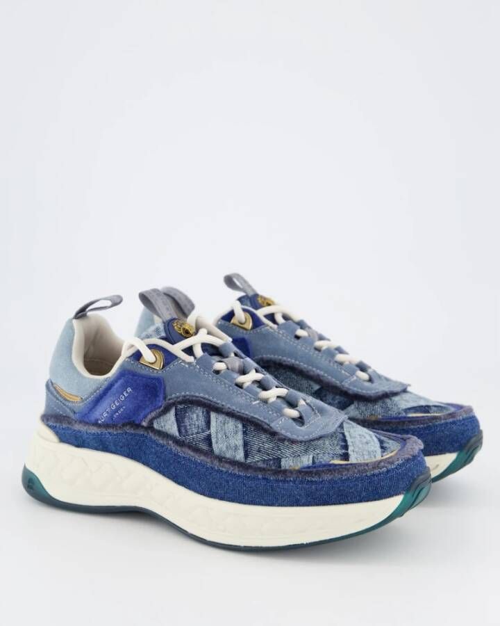 Kurt Geiger Kensington Sneaker voor dames Blue Dames