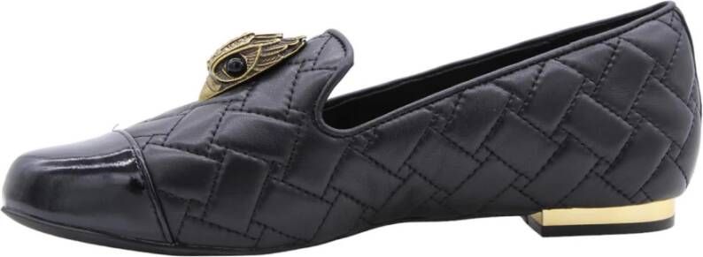 Kurt Geiger Klassieke Loafer met Schnapps Details Black Dames