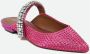 Kurt Geiger Kristal Fuchsia Instap Sandalen Pink Dames - Thumbnail 2