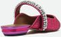 Kurt Geiger Kristal Fuchsia Instap Sandalen Pink Dames - Thumbnail 3