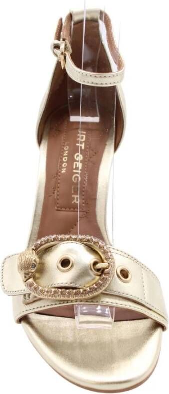 Kurt Geiger Poitin Sandal Yellow Dames