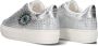 Kurt Geiger London Laney Eye Lage sneakers Leren Sneaker Dames Zilver - Thumbnail 4