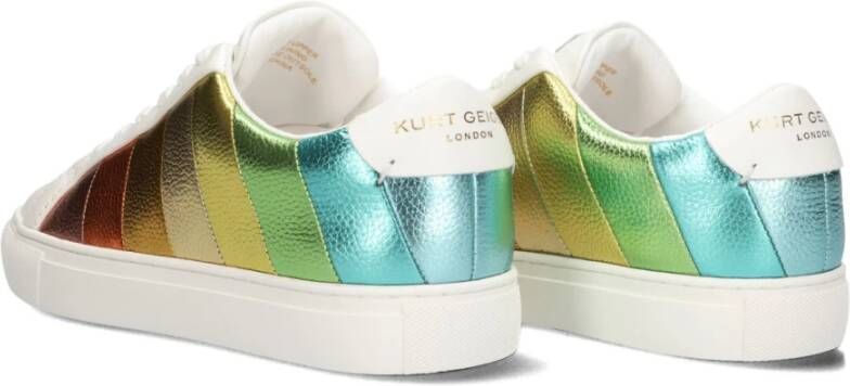 Kurt Geiger Regenboog Streep Lage Sneakers Multicolor Dames