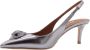 Kurt Geiger Belgravia slingback van leer met metallic finish - Thumbnail 4