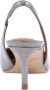 Kurt Geiger Belgravia slingback van leer met metallic finish - Thumbnail 6