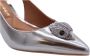 Kurt Geiger Belgravia slingback van leer met metallic finish - Thumbnail 8