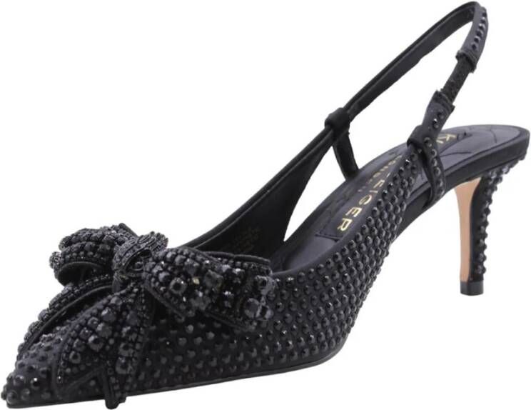 Kurt Geiger Stijlvolle Slingback Overproof Schoenen Black Dames