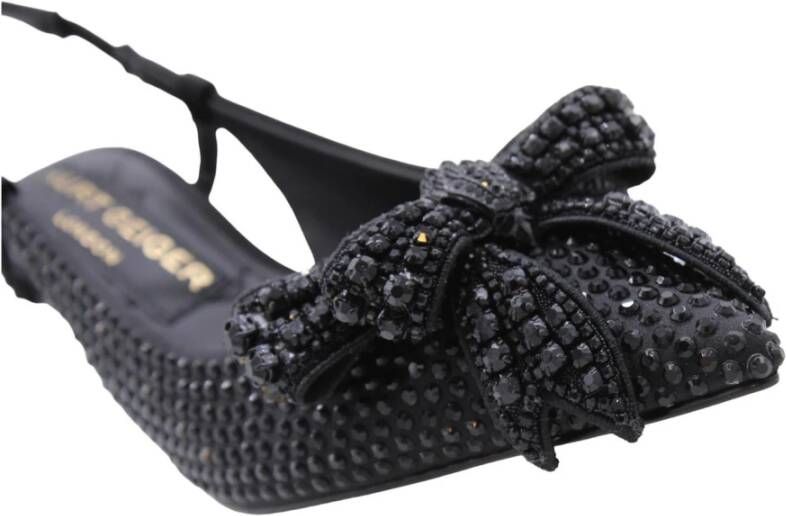 Kurt Geiger Stijlvolle Slingback Overproof Schoenen Black Dames