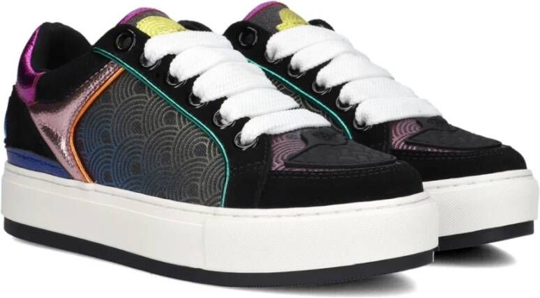 Kurt Geiger Zwarte Southbank Dames Sneakers Multicolor Dames