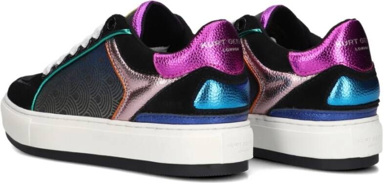 Kurt Geiger Zwarte Southbank Dames Sneakers Multicolor Dames