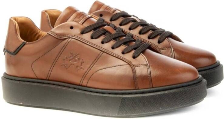 LA MARTINA Heren Tennis Veterschoenen Brown Heren