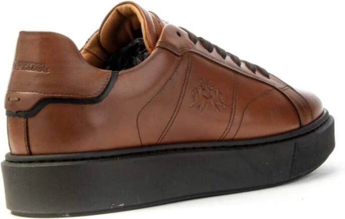 LA MARTINA Heren Tennis Veterschoenen Brown Heren