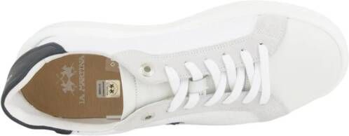 LA MARTINA Klassieke Sneaker voor Dagelijks Gebruik White Heren